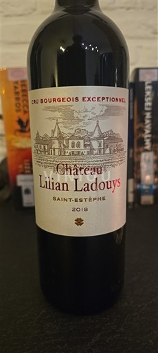 Bordeaux Saint-Estèphe Cru Bourgeois Exceptionnel Château Lilian Ladouys 2018