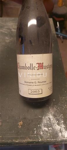 Borgoña Chambolle-Musigny Domaine G. Roumier 2003