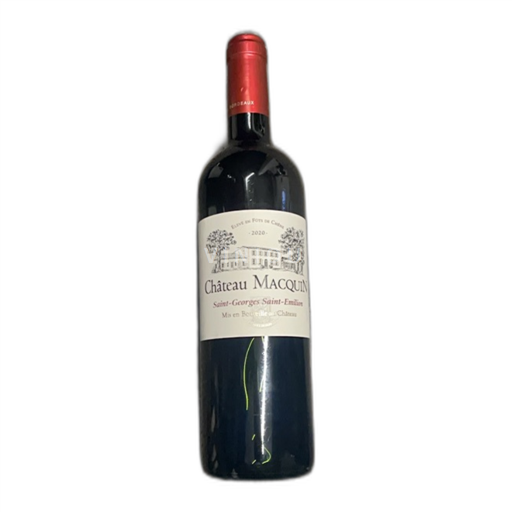 Bordeaux Saint-Émilion Grand Cru Château Macquin 2020