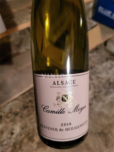 Alsazia Klevener di Heiligenstein Camille Meyer 2018