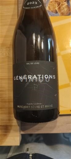 Valle della Loira Muscadet Sèvre et Maine Famille Lieubeau Générations 2023