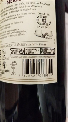 Languedoc và Roussillon Vùng đất Oc Roche Mazet 2016