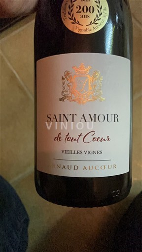 Beaujolais Thánh Tình Yêu Arnaud Aucoeur Vieilles Vignes 2024