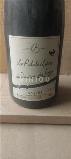 Valle del Loira Anjou Domaine Des Forges Le Poil de Lièvre 2012