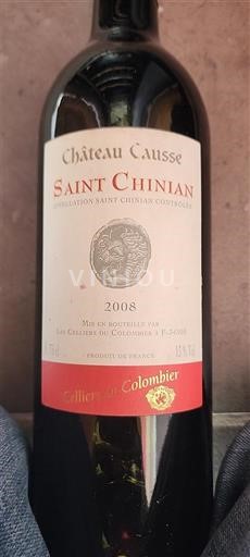 Languedoc Saint-Chinian Domaine Causse 2008