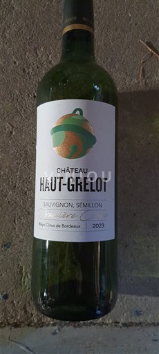 Bordeaux Blaye-côtes-de-bordeaux Château Hautgrelot 2023