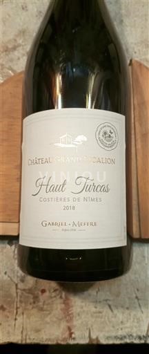 Rona dolina Costières de Nîmes Château Grand Escalion Haut Turcas 2018