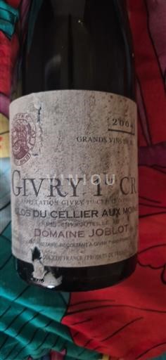 Burgundy Not Specified Premier Cru Domaine Joblot Clos du Cellier aux Moines 2004