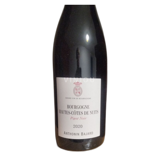 Vin Rouge sec Anthonin Bajard 2020 France Bourgogne Hautes Côtes de nuits AOC