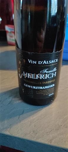 Elzas Gewurztraminer Famille Helfrich Vendanges Tardives 2019