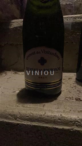 Vin Rouge brut Couvent des Visitandines Non millésimé France Bourgogne Crémant-de-bourgogne AOC