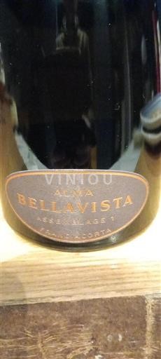 Vin Blanc brut Alma Bellavista Non millésimé Italie Lombardie Franciacorta DOC