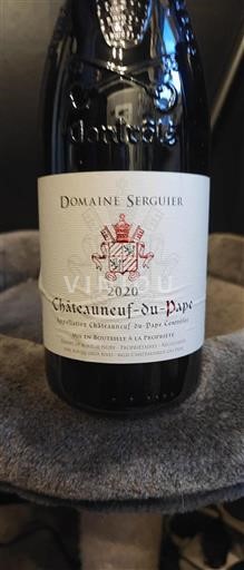Rona dolina Châteauneuf-du-Pape Domaine Serguier 2020