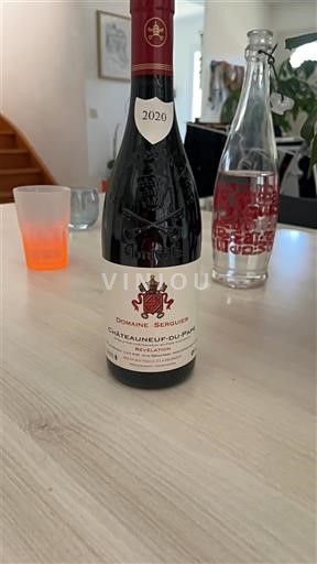 Thung lũng Rhône Châteauneuf-du-pape Domaine Serguier 2020