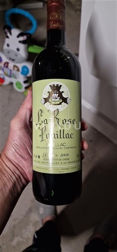Bordeaux Pauillac La Rose Pauillac 2009