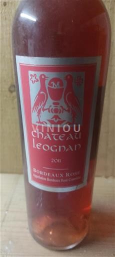 Bordeaux Bordeaux rosato Château Léognan 2011