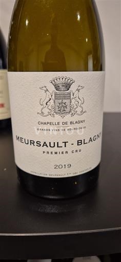 Bourgogne Meursault Premier Cru Chapelle De Blagny 2019
