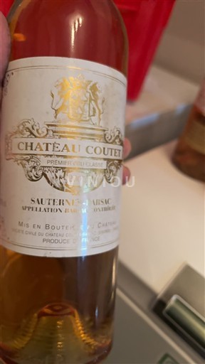 Bordeaux Barsac Château Coutet 2007