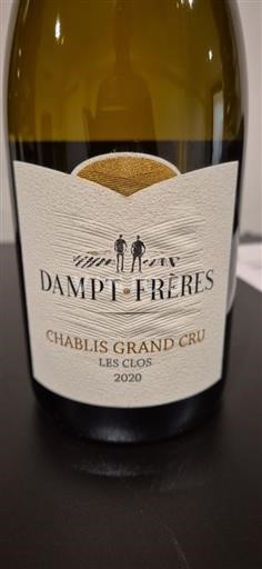 Burgundsko Chablis Grand Cru Grand Cru Dampt Frères Les Clos 2020