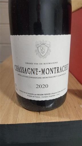 Burgund Chassagne-Montrachet Domaine Naudin Tiercin 2020