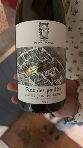 Rhône Valley Saint Joseph Famille De Boel France Rue des poulies 2023
