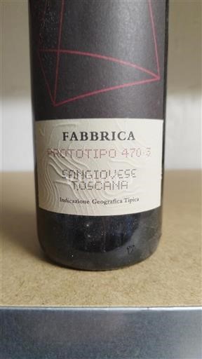Tuscan Wines Nobile di Montepulciano La Fabbrica Prototipo 470-3 2015