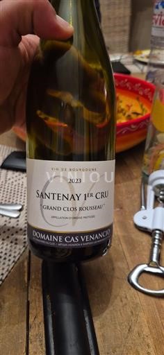 Burgundija Ni doloceno Premier Cru Domaine Cas Venancio Grand Clos Rousseau 2023