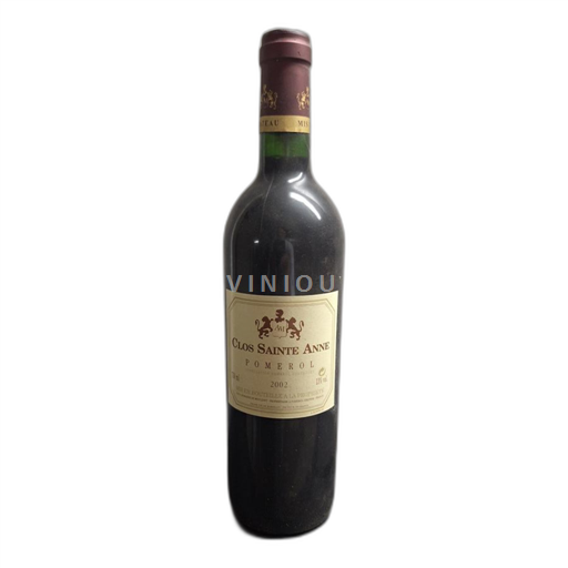 Bordeaux Pomerol Clos Sainte Anne 2002