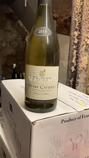 Bourgogne Petit-chablis Pascal Bouchard Blancs Cailloux 2018