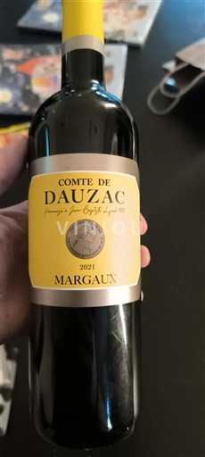 Bordeaux Margaux Comte De Dauzac 2021