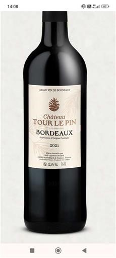 Bordeaux Château Tour Le Pin 2021