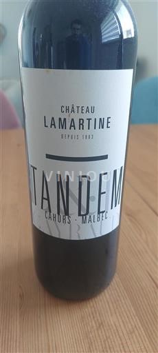 Sudoeste Cahors Château Lamartine Tandem 2017