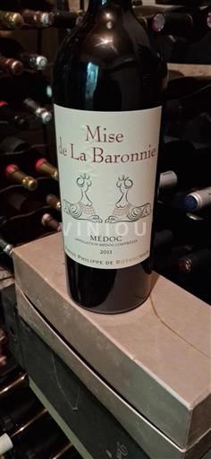 Bordeaux Médoc Baron Philippe De Rothschild Mise de La Baronnerie 2011