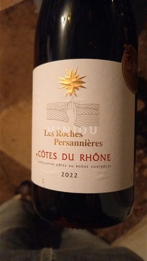 Rhône-dalen Côtes-du-Rhône Les Roches Persannières 2022
