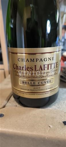 Vin Rouge brut Belle Cuvée Charles Lafitte Non millésimé France Champagne AOC