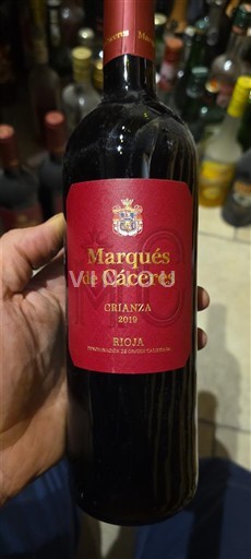 La Rioja Rioja Marqués De Cáceres Crianza 2019