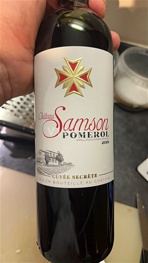 Bordeaux Pomerol Château Samson Secrète 2019