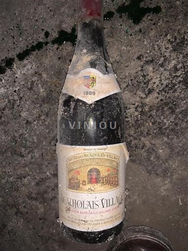 Beaujolais Beaujolais Villages Caveau Des Beaujolaisvillages 1989