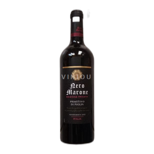 Apulia Wines Nero Marone Primitivo Di Puglia Edizione Privata 2023