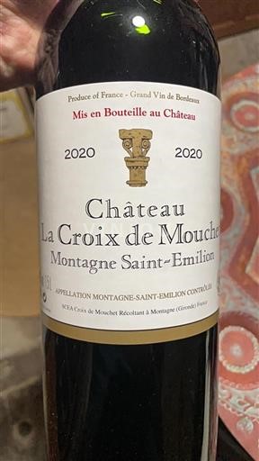 Bordéus Montagne-saint-émilion Château La Croix De Mouchet 2020