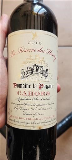 Sudoeste Cahors Domaine La Paganie La Réserve des Henry 2019