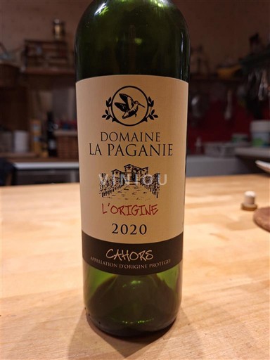 South West Cahors Domaine La Paganie L'Origine 2020