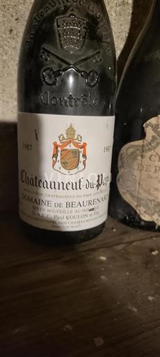 Rhônedalen Châteauneuf-du-Pape Beaurenard 1987