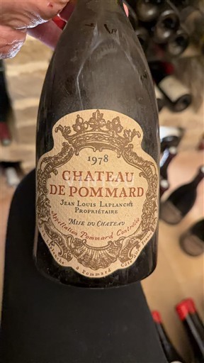 Borgoña Pommard Château Pommard 1978