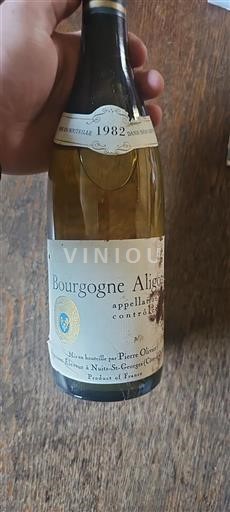 Bourgogne Bourgogne Aligoté Pierre Olivier 1982