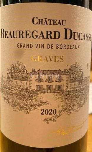 Bordeaux Graves Château Beauregard Ducasse 2020