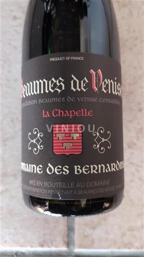 Valle del Ródano Beaumes de Venise Domaine Des Bernardins La Chapelle 2021