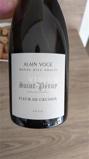 Rhône-dalen Saint-Péray Alain Voge Fleur de Crussol 2020