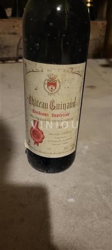 Bordeaux Bordeaux supérieur Guinaud 1993