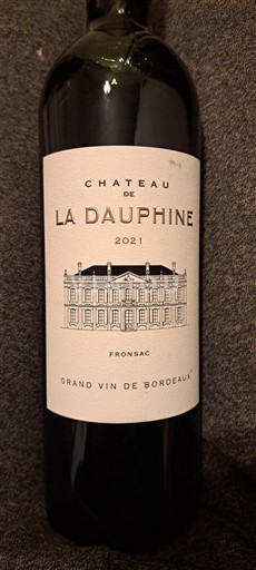 Bordeaux Fronsac Château La Dauphine 2021